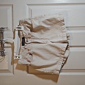 Vintage Guess Cream Jean Shorts Size 28